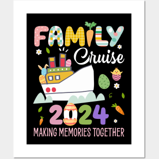 Easter Family Cruise tee Family Matching Vacation top Easter Day 2024 tee Custom Cruise Squad outfit 2024 Cruise Family Outfit Posters and Art